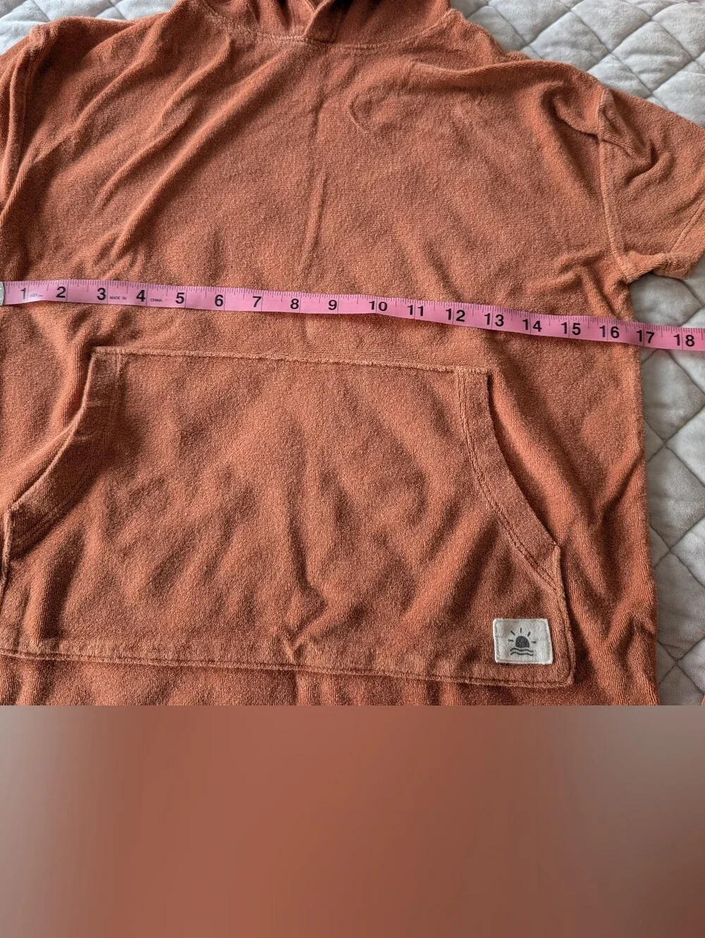 Little Co. Toddler Pool Beach Coverup, Brown